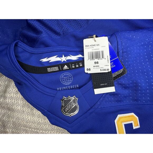 Adidas Jack Eichel Buffalo Sabres Jersey Blue Primegreen H56838 Size 56 $230 - Picture 4 of 13